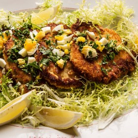 Pork Cutlets with Lemon and Capers