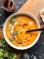 Thai Coconut Curry Carrot Soup